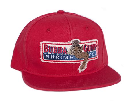 Bubba Gump Shrimp Hat Embroidered Stitched Adult Unisex Snap Closure ...