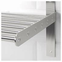Image result for Stainless Steel Wall Mounted Shelf