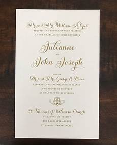 Parents Names On Wedding Invitations by Wedding Invitation Etiquette How To Include Parents Parents Names On Wedding Invitations