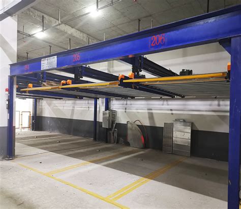 两层升降横移式与简易升降式立体停车设备的对比 - 湖南湘商智能科技有限公司