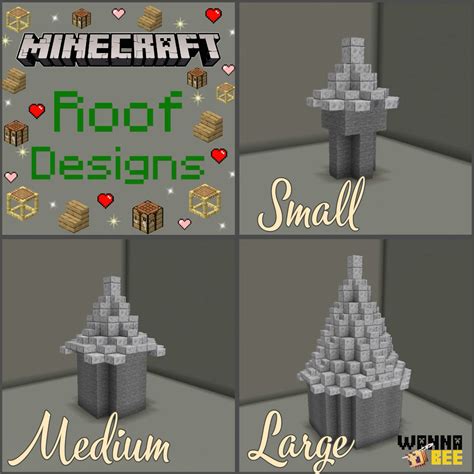 Pointed Roof Design Minecraft