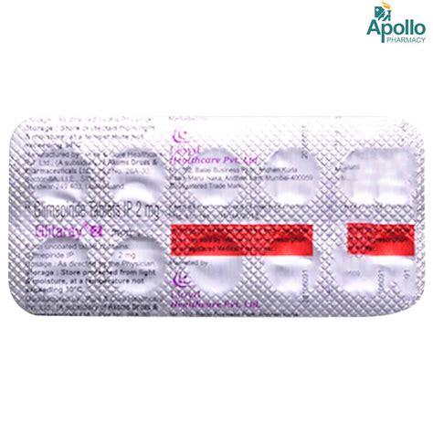 GLITARAY 2MG TABLET Price, Uses, Side Effects, Composition - Apollo ...
