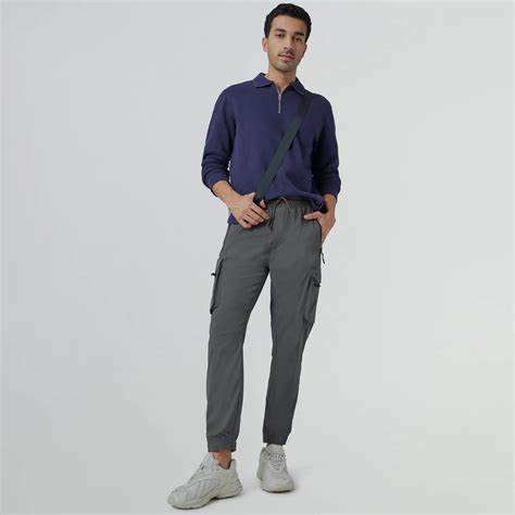 Moveo Cargo Joggers Anchor Grey – XYXX Apparels