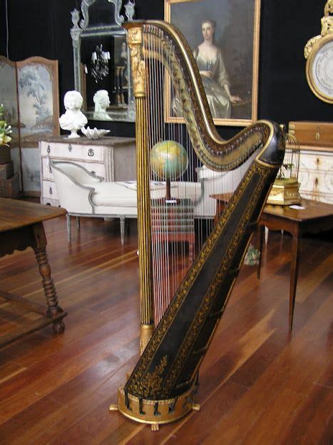 Decorate Old World Style With Beautiful Antique Harps | Harp, Old world ...