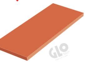 Brick Cladding Plain GLO 240x80 mm Terracotta Tile - 10 mm | Brick ...