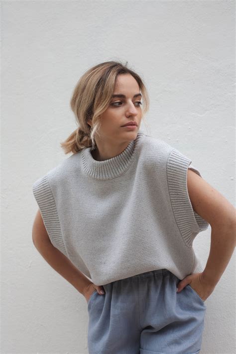 Women Wool Vest Designed for Relaxed Fit and Day-to-day Wear. Layering ...