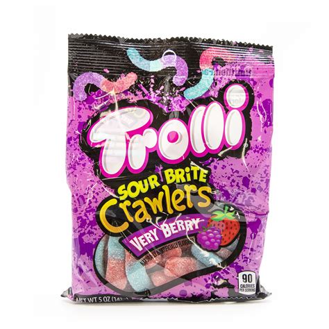 Trolli Sour Brite Crawlers Gummy Worms - European Food Express