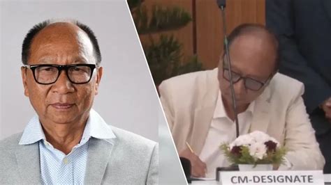 Manipur: President's Rule Revoked, Yumnam Khemchand Sworn In As CM