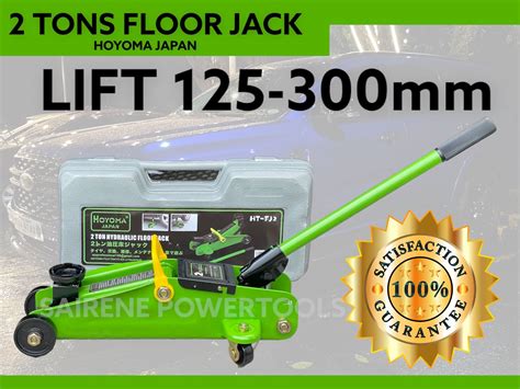 2Tons Floor Jack High Lift 300mm High Quality original Hoyoma Japan ...