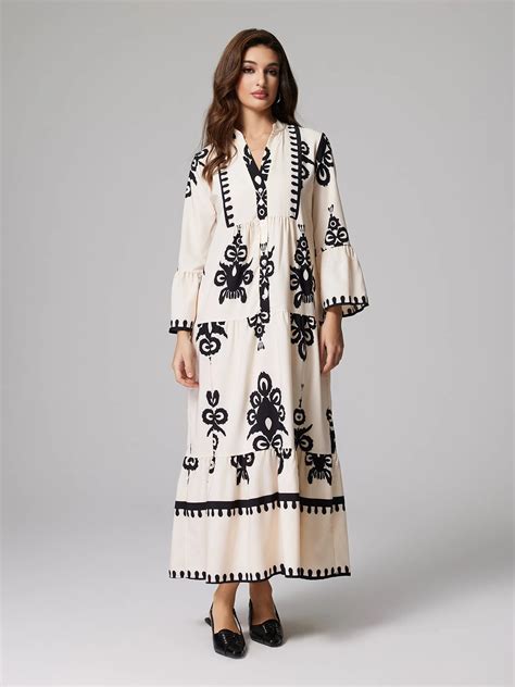 Printed A-Line Dress | Savana | Bestsellers