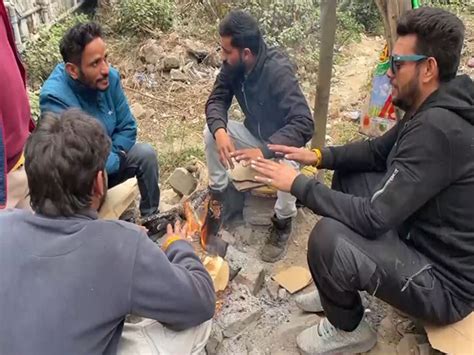 Himachal: Cold weather grips Dharamshala, tourists await snowfall