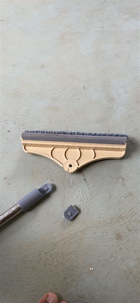 Fezora® 2 in 1 Floor Scrub Brush with Squeegee, Floor Brush Scrubber ...