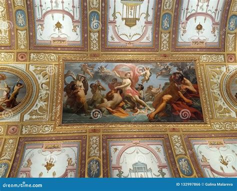 Triumph of Galatea, Villa Borghese. Rome. Editorial Photo - Image of ...