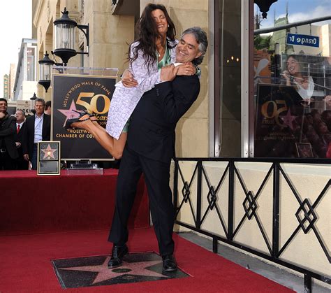 Andrea Bocelli got married to his manager and it was just lovely ...