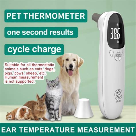 2025 New XD5-Ear Thermometers - Pet Ear Thermometer for Dogs | Cat and Dog Ear Temperature ...