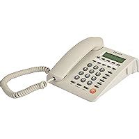 Beetel M56 Caller ID Corded Landline Phone with 16 Digit LCD Display ...
