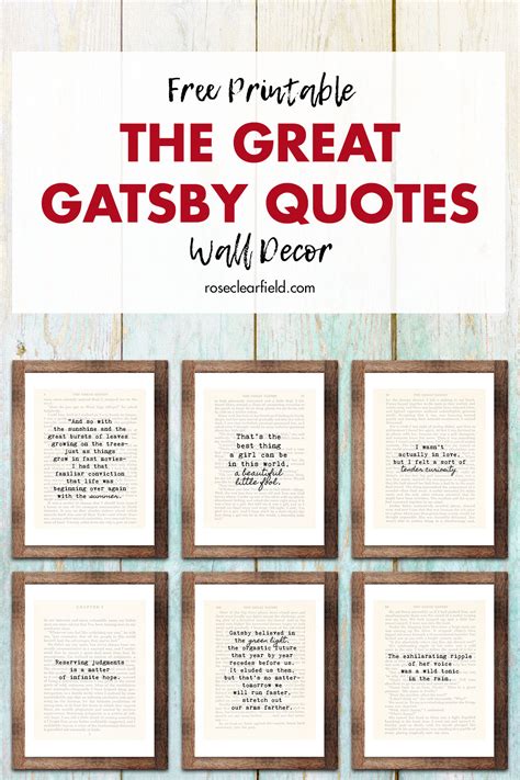 Quotes In Great Gatsby