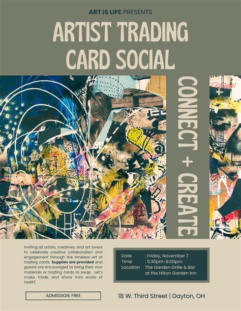Connect + Create: An Artist Trading Card Social, Hilton Garden Inn ...