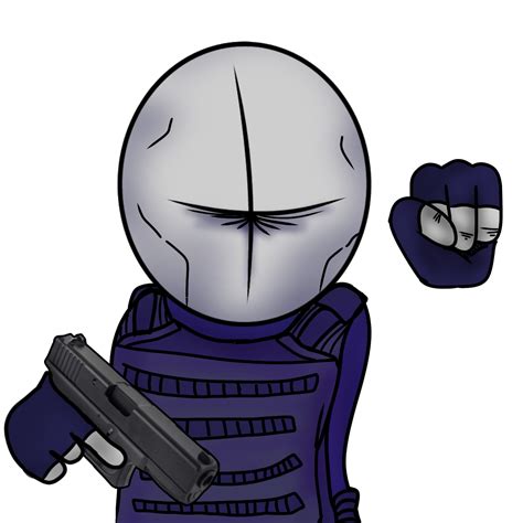 Just a random Madness combat character i drew by JeffRightJoe on Newgrounds