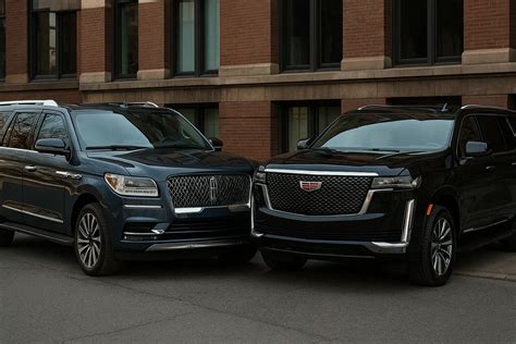 Lincoln Navigator vs. Cadillac Escalade - FlyCars.pl