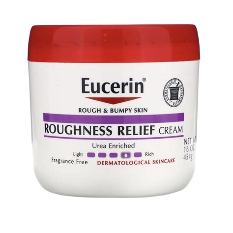 Eucerin, Roughness Relief Cream, Fragrance Free, 16 oz (454 g) | Shopee ...