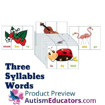 Three Syllables Words