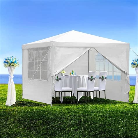 Amazon.com : 10'x10' Party Tent, Outdoor Tents for Parties, Graduation ...