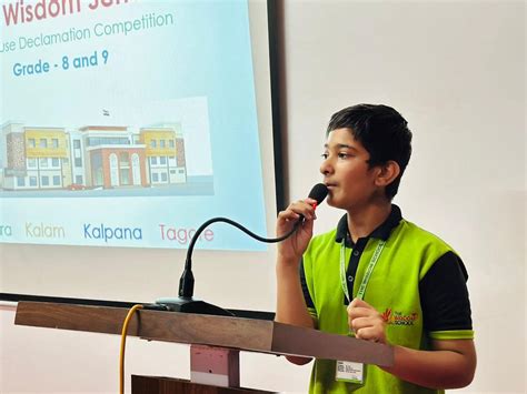 Inter House Declamation Competition | Gallery | The Wisdom School