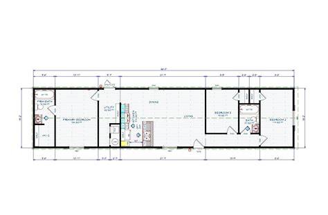 Floor Plans Single Wide Mobile Home