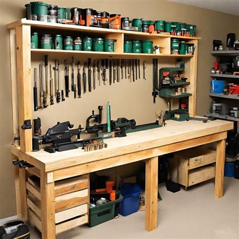 Homemade Portable Reloading Bench with Safe 的图像结果