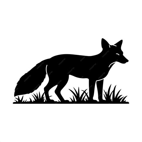 Premium Vector | Fox silhouettes