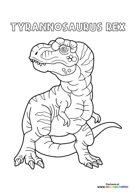 Free Dinosaur Coloring Pages: Educational Printable PDFs for Kids