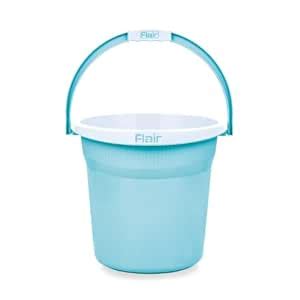 FLAIR Estella 24 LTR Blue I Plastic Bathroom Bucket | Strong and ...