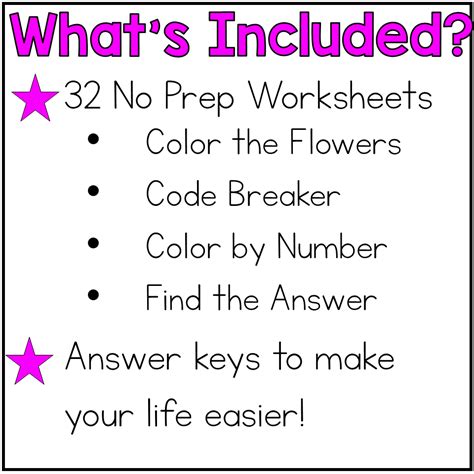Spring Math Color by Number Worksheets 的图像结果