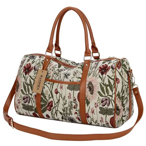 Buy BAOSHA HB-29 Ladies Women Canvas Carry-on Weekender Bag Travel ...