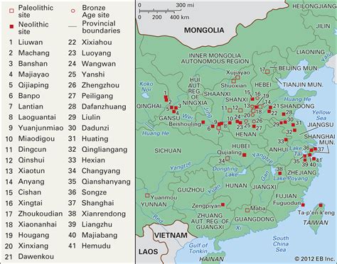 Shang dynasty | Definition, Government, Time Period, Map, & Art ...
