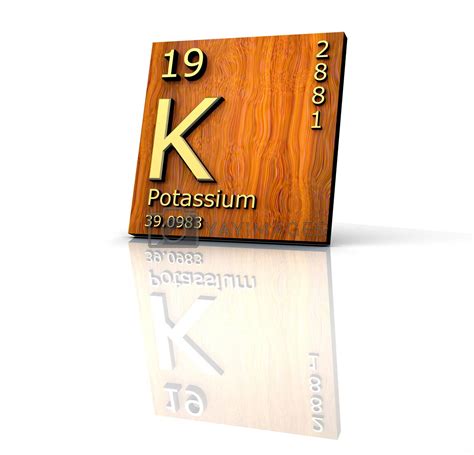 Potassium form Periodic Table of Elements by fambros Vectors & Illustrations with Unlimited ...