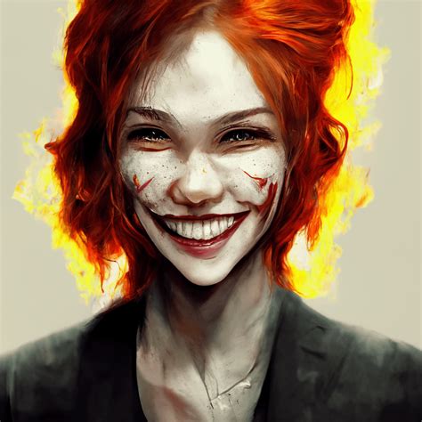 Midjourney's Version of a Red Head Harley Quinn : r/midjourney