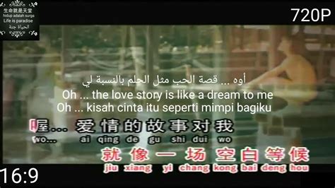 (Ai qing de gu shi) 《爱情的故事》lyrics