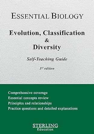 Evolution, Classification & Diversity: Essential Biology Self-Teaching ...