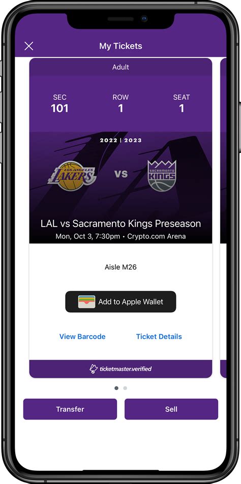 Mobile Ticketing Guide| Los Angeles Lakers | Los Angeles Lakers