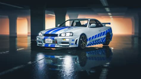 Gt-R R34 Paul Walker Wallpapers - Wallpaper Cave