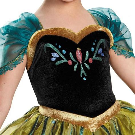 Frozen-Anna Coronation Gown Deluxe Girl's Costume – State Fair Seasons