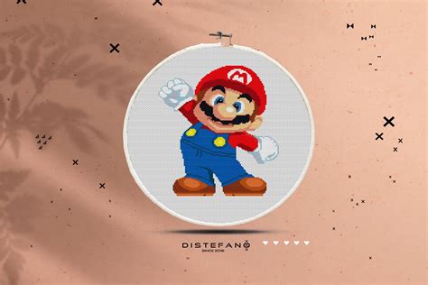 SUPER MARIO Bros Cross Stitch Pattern PDF Mario and Luigi | Etsy