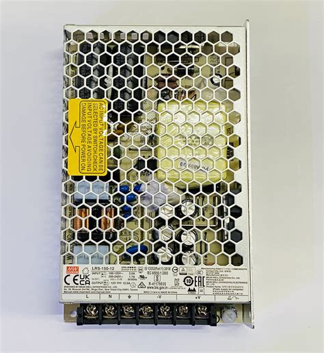 Bộ nguồn Meanwell LRS-150-12 (150W/12V/12.5A) chính hãng