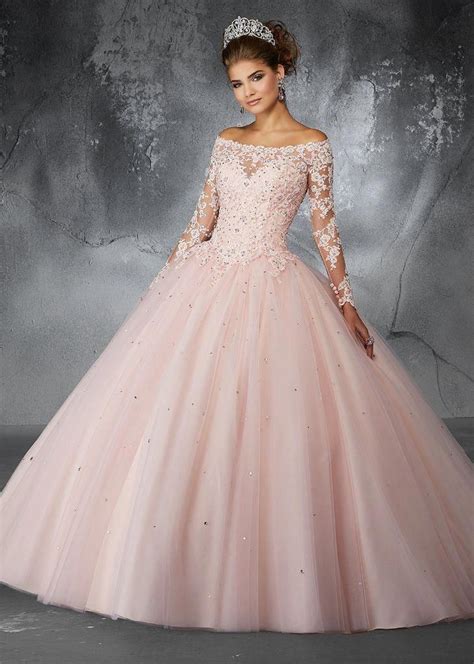 long sleeve quinceanera dresses