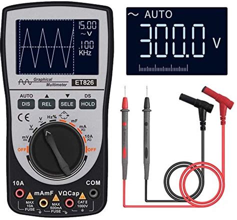 Oscilloscope Multimeter, 2-in-1 Intelligent Digital Scope Meter ...