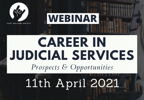Webinar: Career in Judicial Services - Prospects & Opportunities | Hoot ...