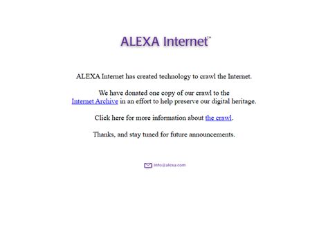 Alexa Internet 的图像结果