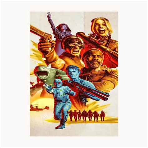 Movie The Suicide Squad Metal Poster